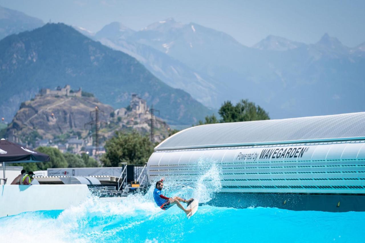 Alaia Lodge Crans-Montana Exterior foto